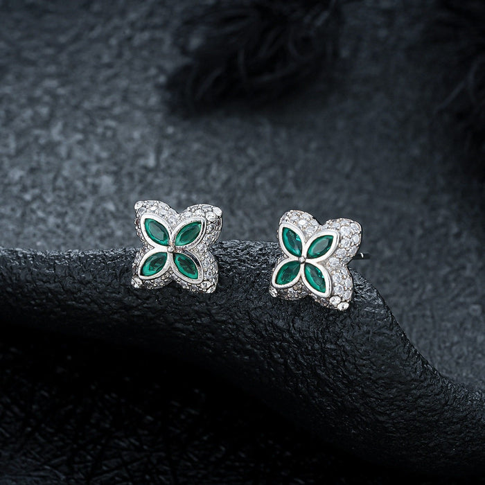 Puces d'Oreille Homme Trefle Clou (A l'unite)