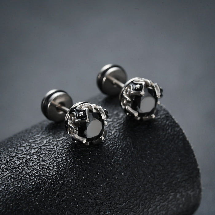 Puces d'Oreille Homme Clou (Paire)