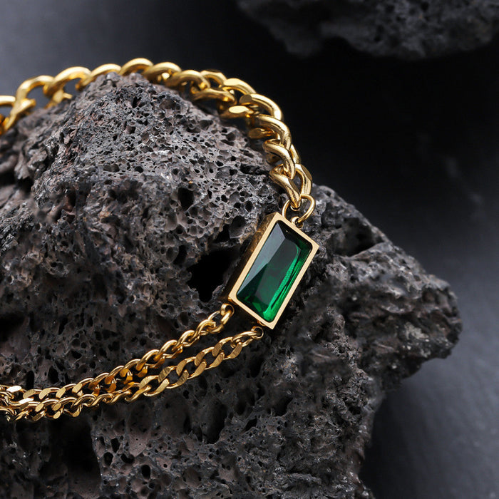 Herrenarmband Zirkonia
