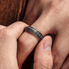 Bague Ajustable Écailles de Dragon en Argent (925) Taille Ajustable
