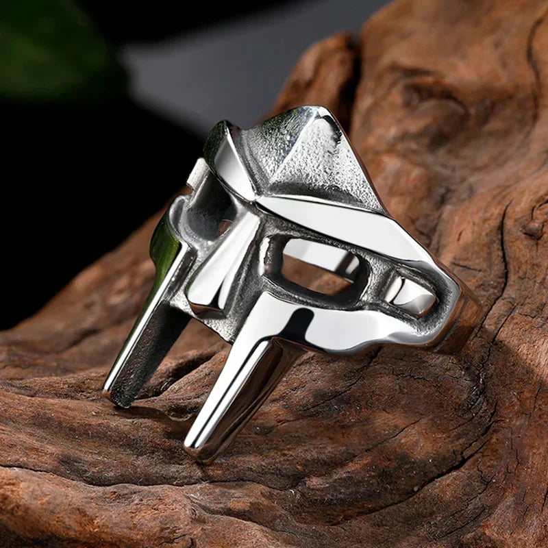 Bague Gladiateur en Acier