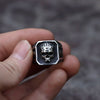Men’s 316L stainless-steel rings for teens Retro skull gothic punk biker fashion Hip hop Jewelry Gifts free shipping