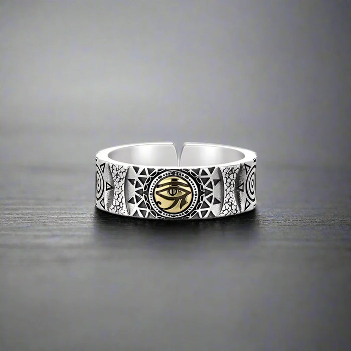 Bague Egypte Homme ŒIL D'HORUS
