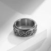 Bague Acier Oeil Vintage