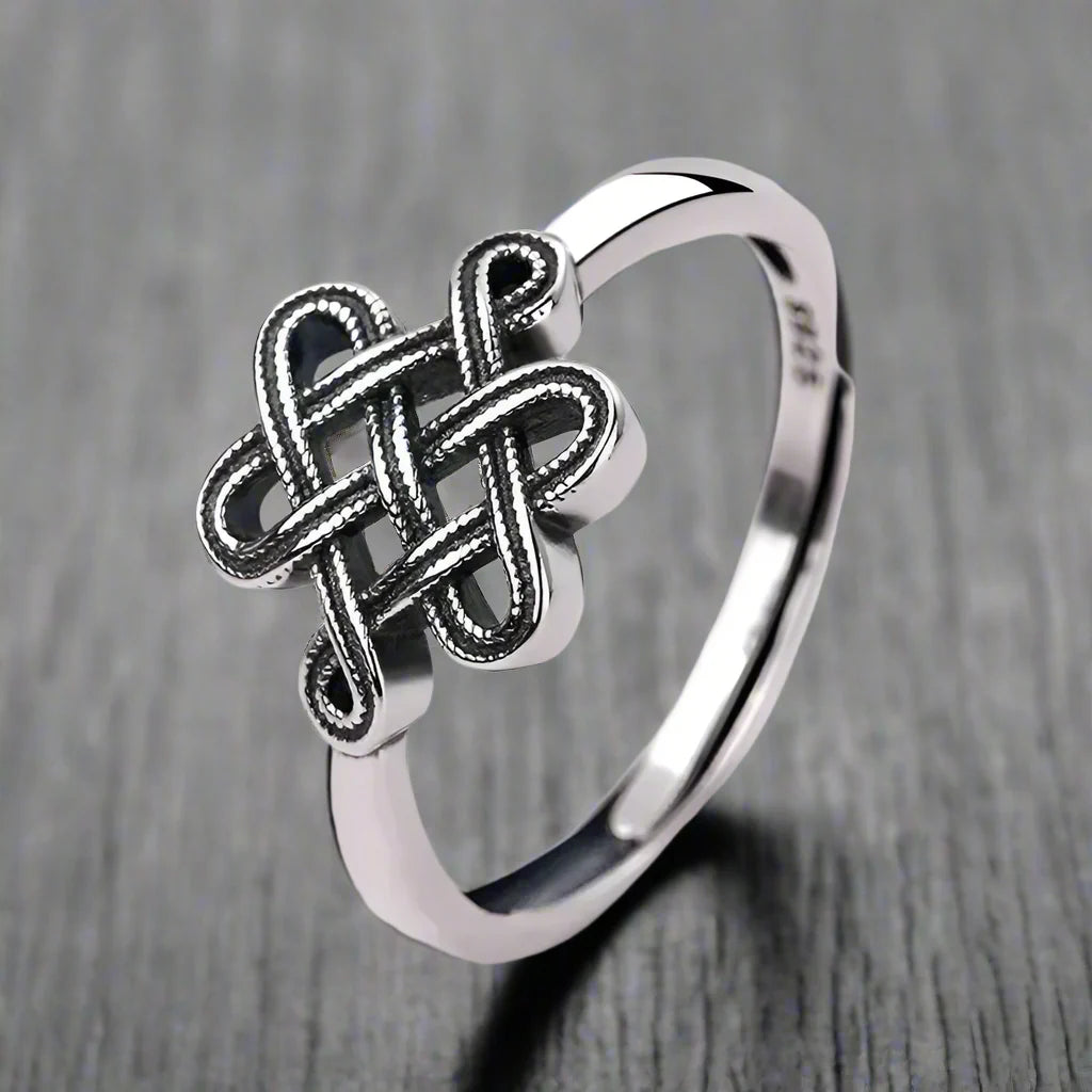 Adjustable Ring Men Vintage Minimalist - resizable / S0142