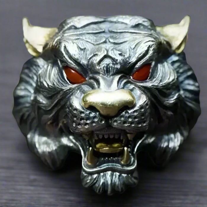 Bague Tigre Homme GARDIEN SHISHI