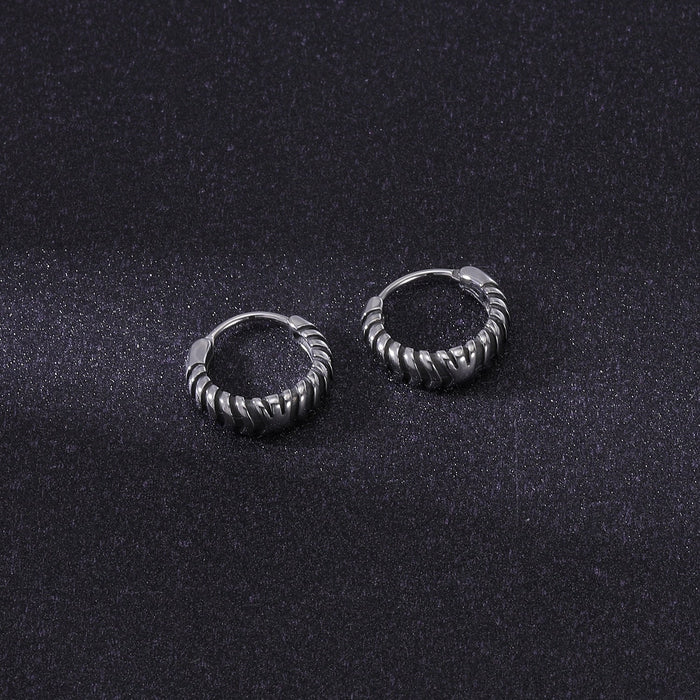 Boucle d'Oreille Homme BIKER (Paire)