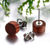 Boucle d'Oreille Bois Homme