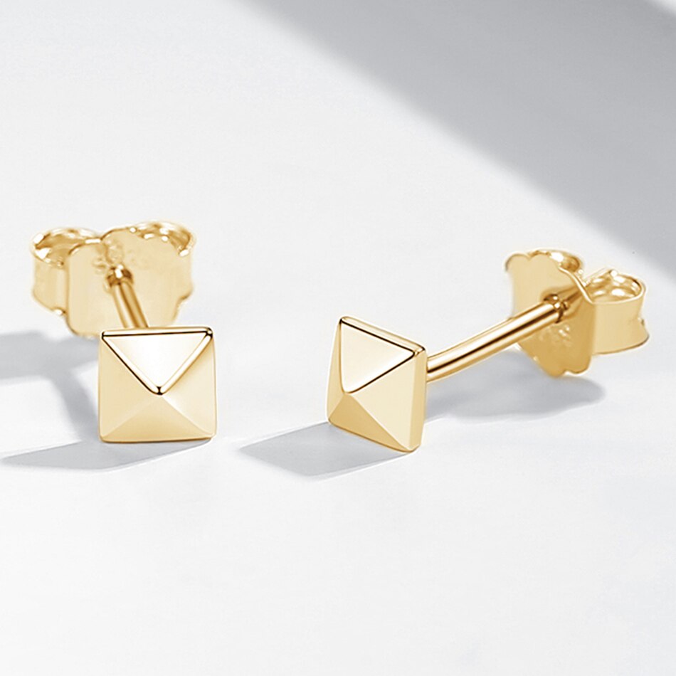 Boucles d'Oreilles carrées pour hommes