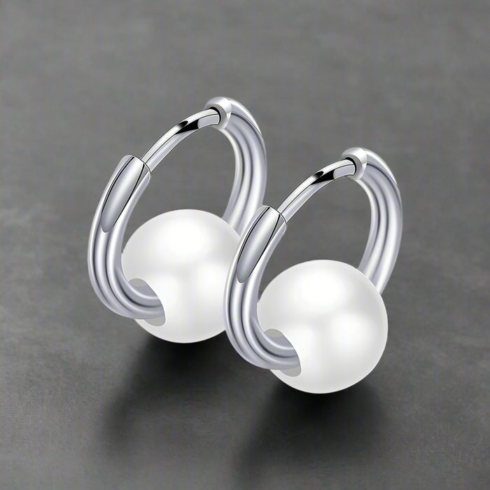 Boucle d'Oreille Homme CÉRAMIQUE (Paire)