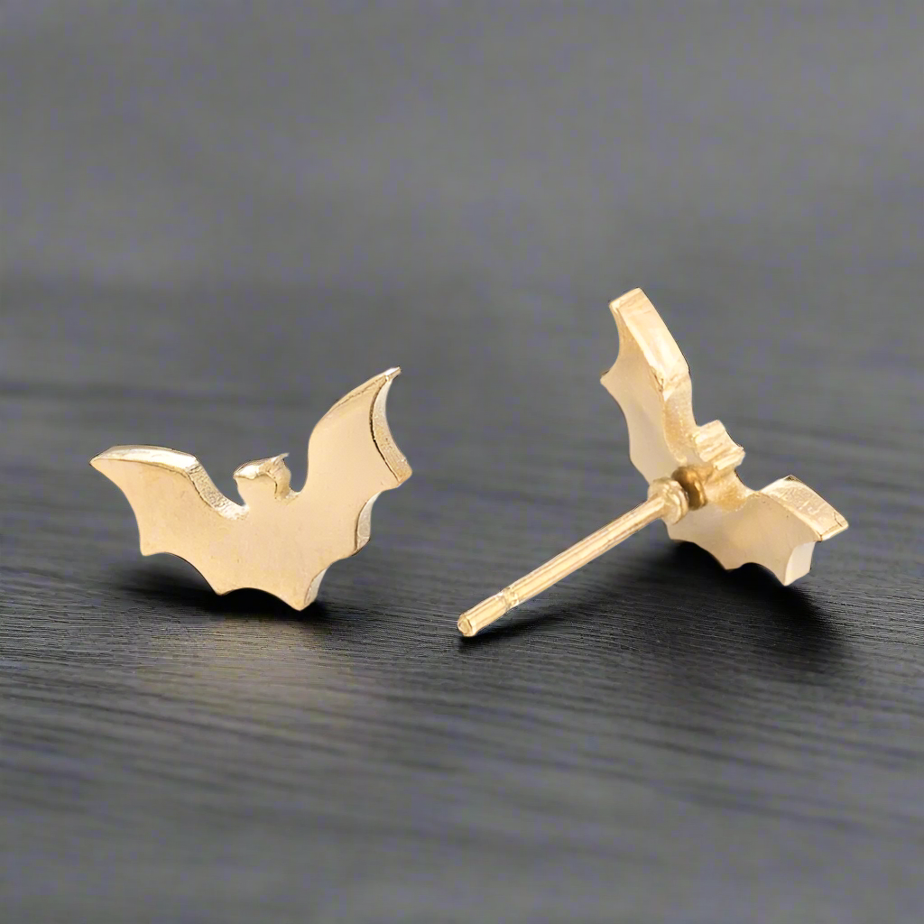 Boucle d’Oreille Homme CHAUVE-SOURIS (Paire)