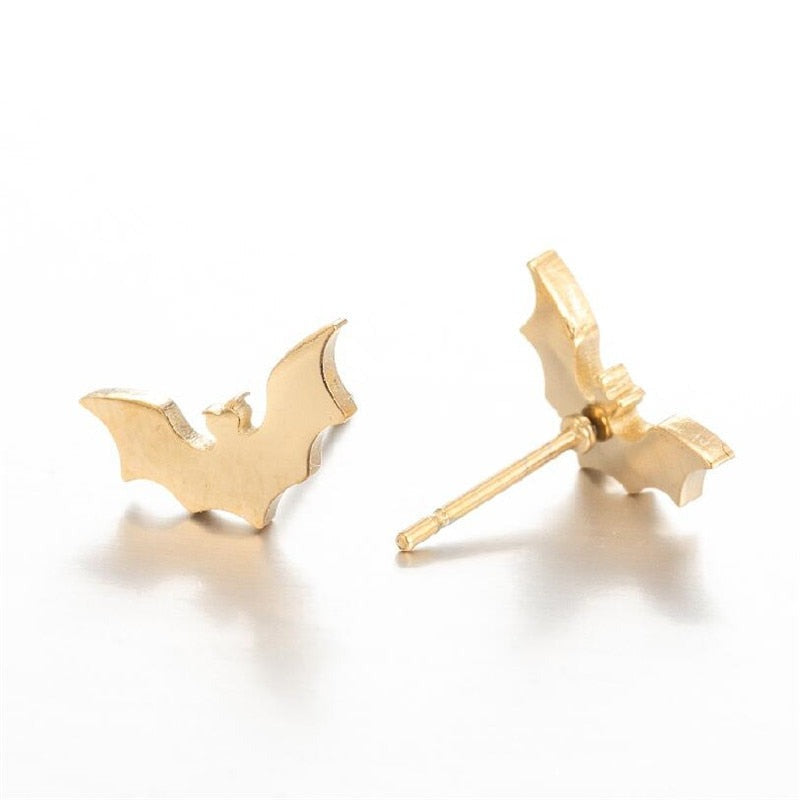 Boucle d’Oreille Homme CHAUVE-SOURIS (Paire)