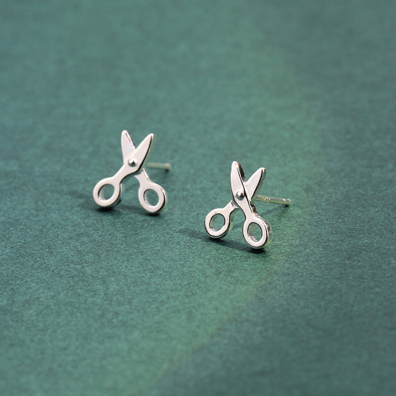 Boucle d’Oreille Homme CISEAUX (Paire)