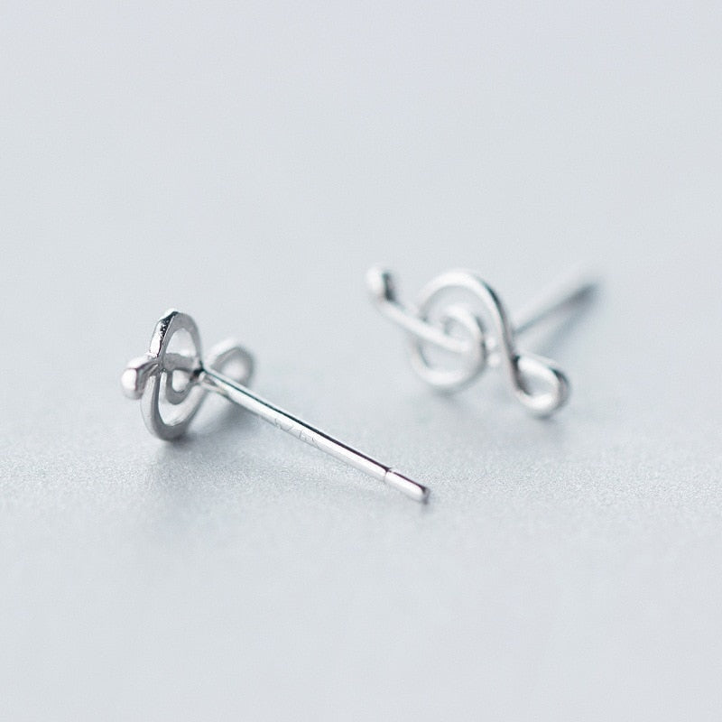 Boucle d’Oreille Homme CLÉ DE SOL (Paire)