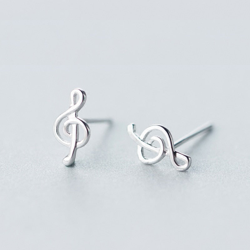 Boucle d’Oreille Homme CLÉ DE SOL (Paire)