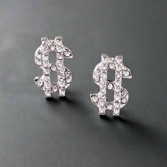 Boucle D'Oreille Homme DOLLAR (Paire)