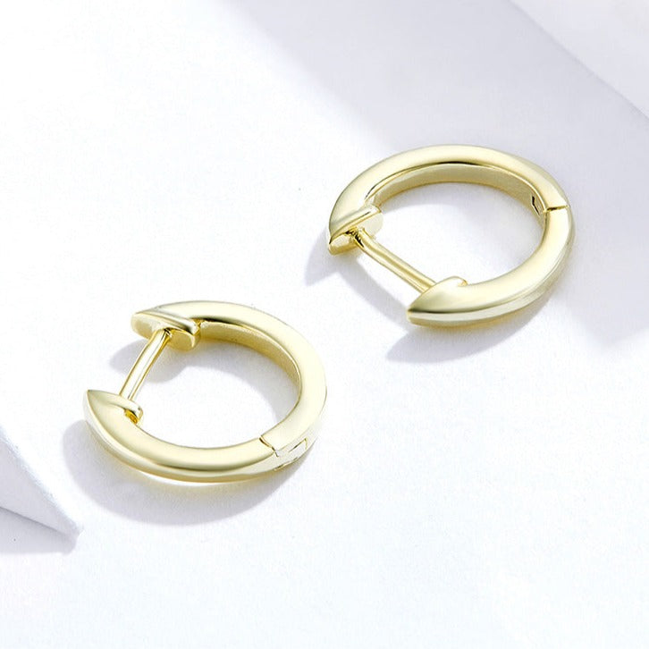 Boucle d’Oreille Homme DORÉE (Paire)