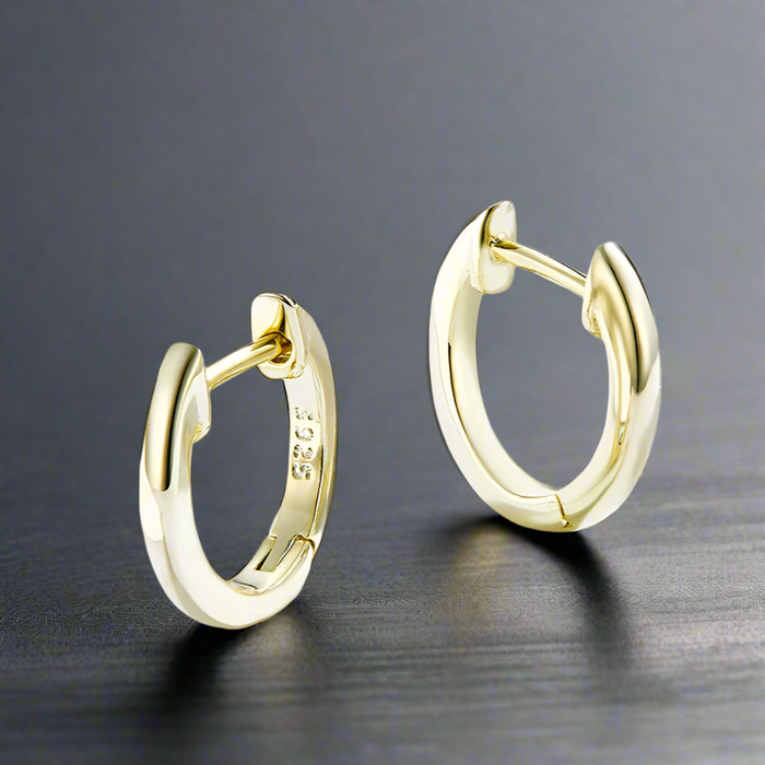 Boucle d'Oreille Homme DORÉE (Paire)