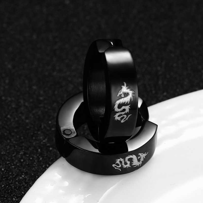 Anneaux d'oreilles homme dragon