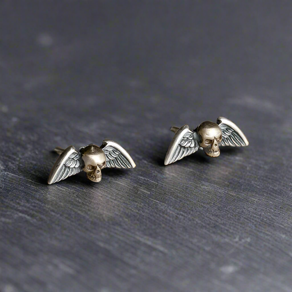 Boucle d’Oreille Homme GOTHIQUE (Paire)