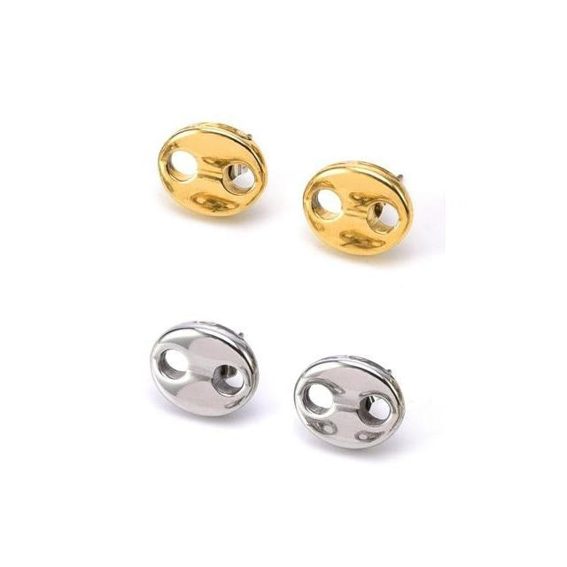 Boucle d'Oreille Homme Graine de Café