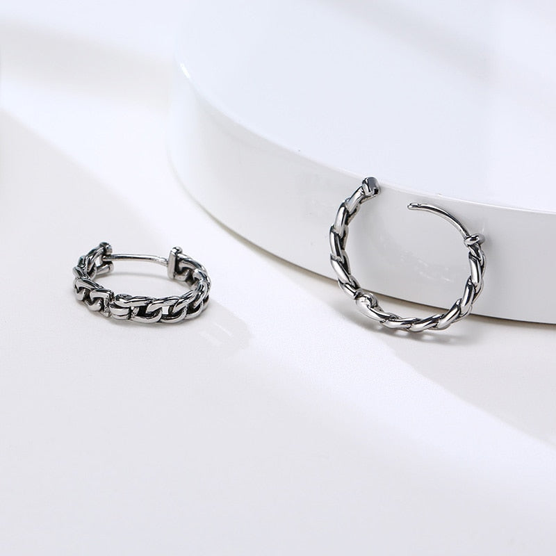créoles hipster pour homme