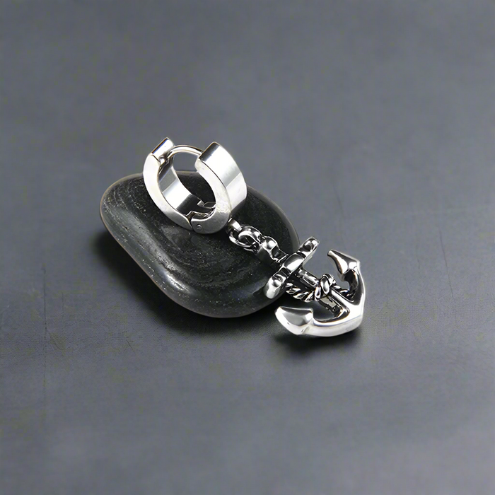 Boucle d'Oreille Homme MARIN (Paire)
