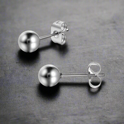 Boucle d'Oreille Homme PERLE (Paire)