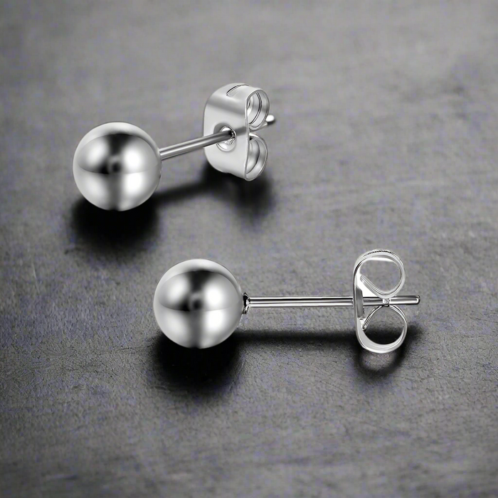 Boucle d'Oreille Homme PERLE (Paire)