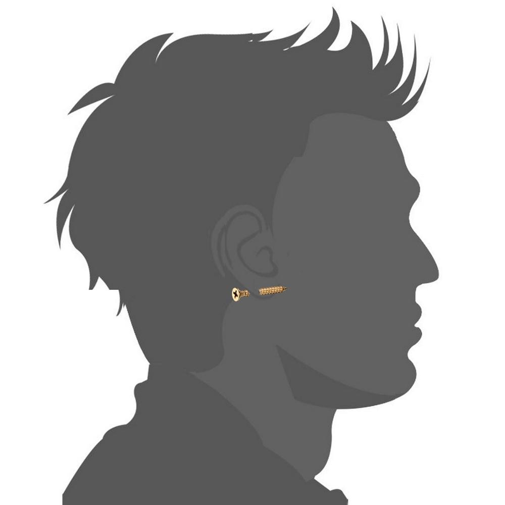 Boucle d’Oreille Homme VIS (Paire)