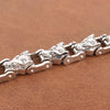 Bracelet Chaîne Homme LOUP BIKER - Style