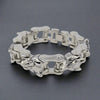 Bracelet Chaîne Homme LOUP BIKER - Style