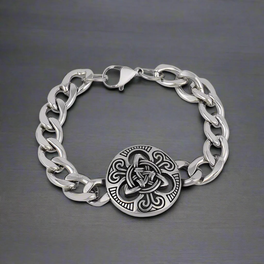 Bracelet Chaîne Homme NOEUD CELTIQUE - Style B