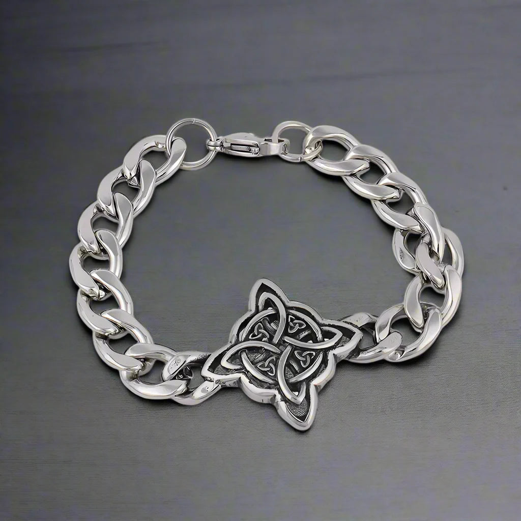 Bracelet Chaîne Homme TRISKEL CELTIQUE - Style