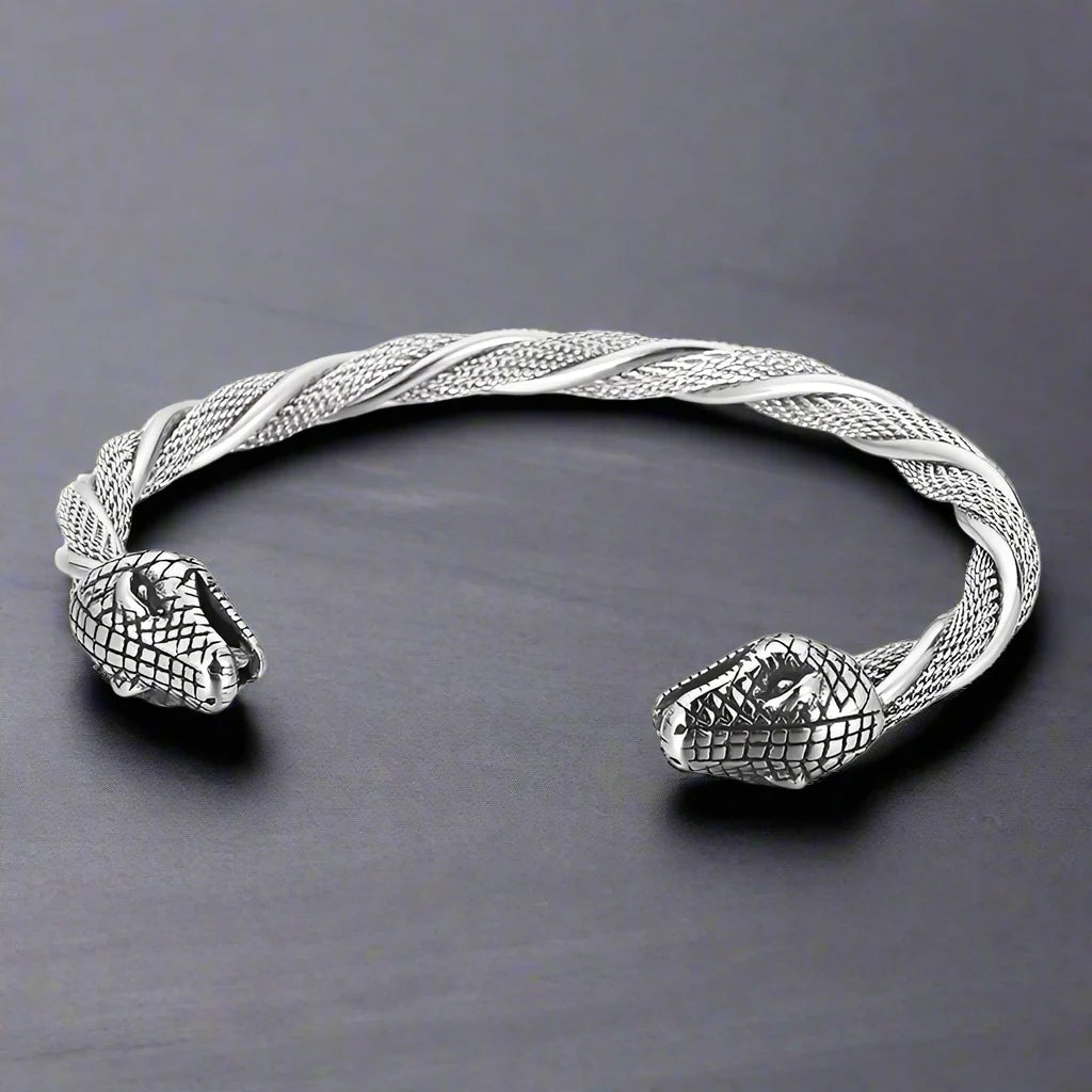 Bracelet Jonc Homme Viking SERPENT - Style B