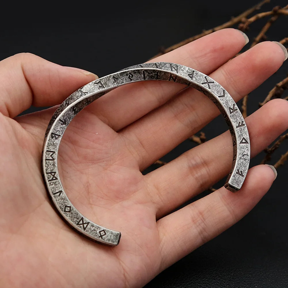 Bracelet Jonc Viking Homme RUNES SCANDINAVE