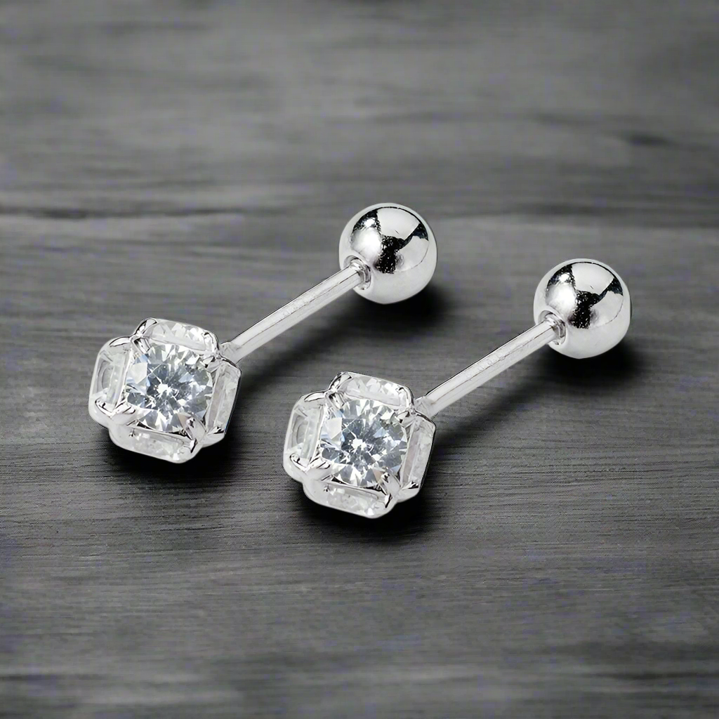 Clou Oreille Diamant Homme