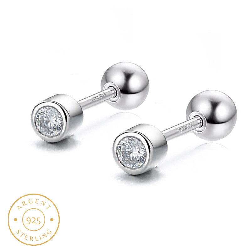 Diamant d'oreille homme