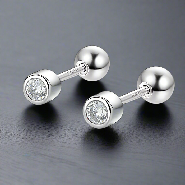 Diamant d'Oreille Homme (Paire)
