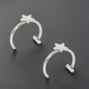 Faux Piercing Lèvre Homme ETOILE ARGENT