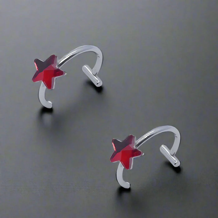 Faux Piercing Lèvre Homme ETOILE ROUGE