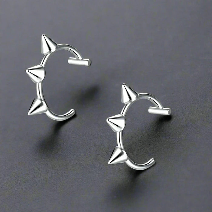 Faux Piercing Lèvre Homme SPIKE Acier Inoxydable