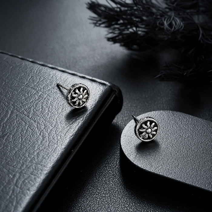 Puces d'Oreille Soleil Homme (Paire)