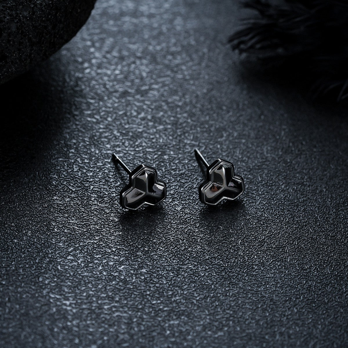 Puces d'Oreille Homme Clou (Paire)