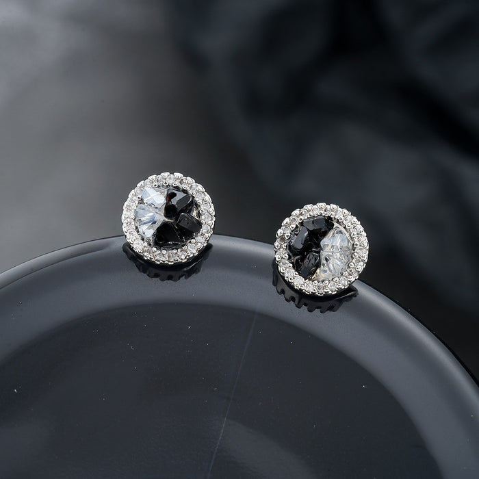 Ear Cuff Homme Cristal (Paire)