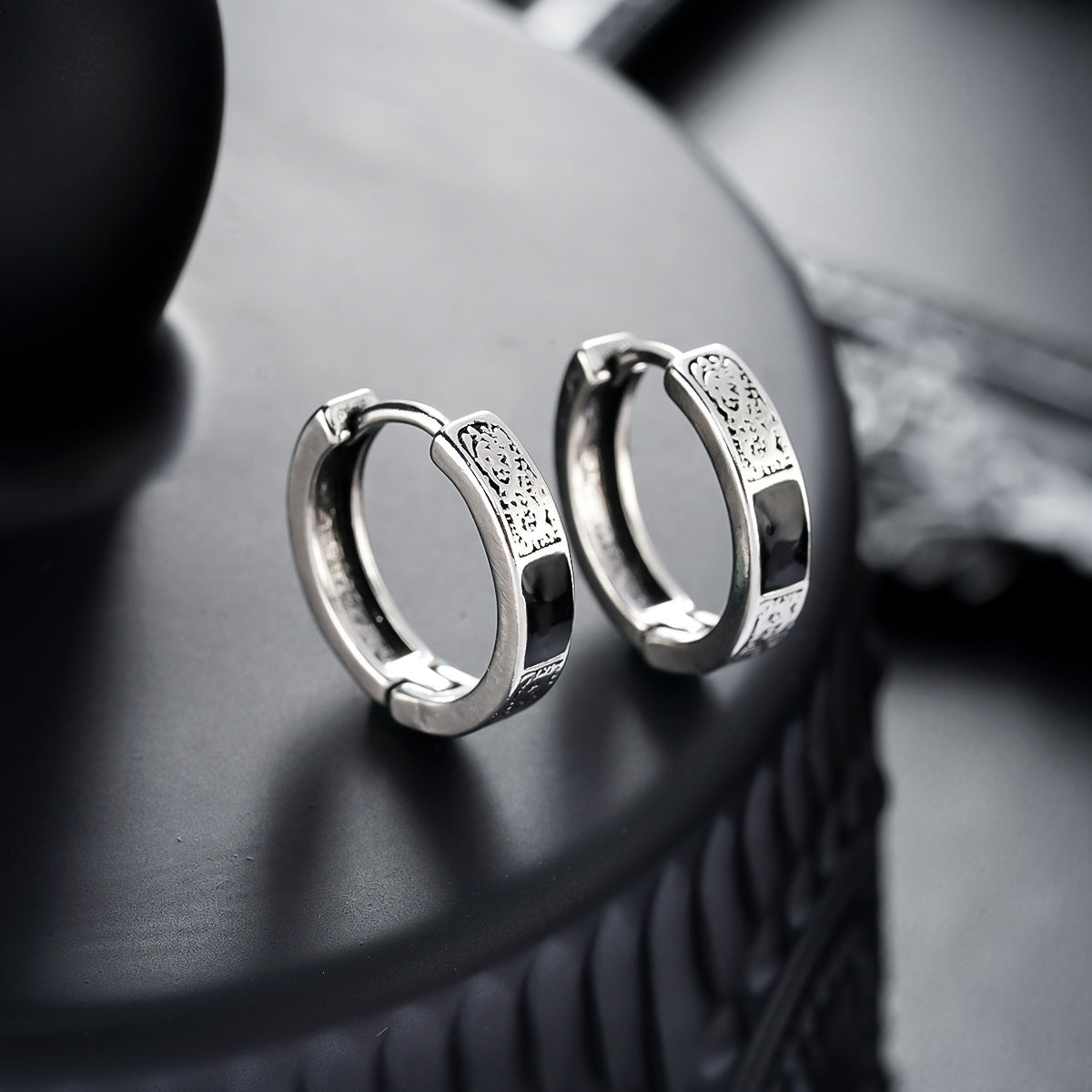 Boucles d'Oreille Homme Email