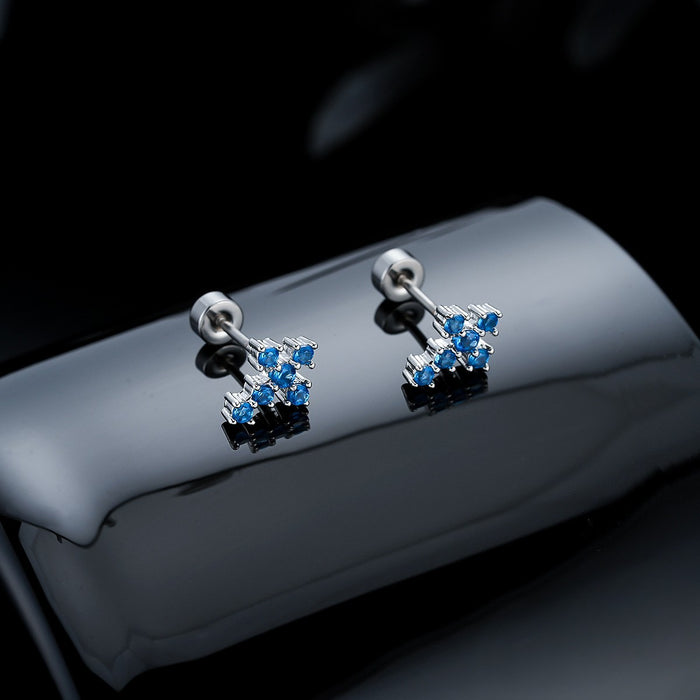 Puces d'Oreille Homme Croix Clou (A l'unite)