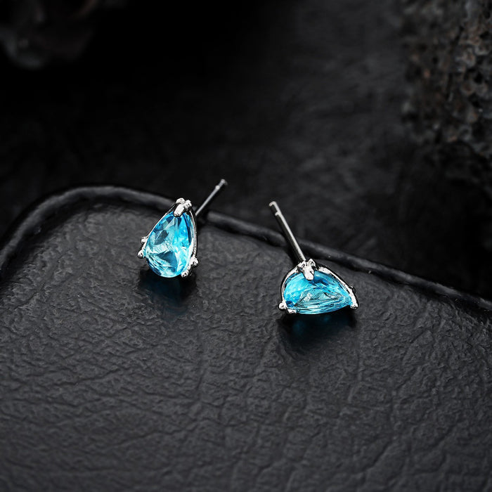Puces d'Oreille Homme Zircon Clou (Paire)
