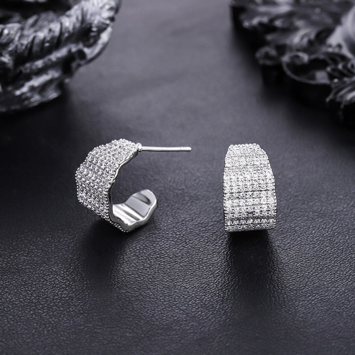 Puces d'Oreille Homme Zircon Clou (A l'unite)