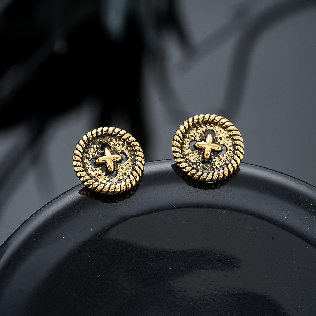 Puces d'Oreille Homme Clou (Paire)